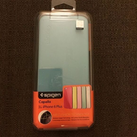 NWT💖Spigen iPhone 6Plus Case Light Blue - Picture 1 of 4